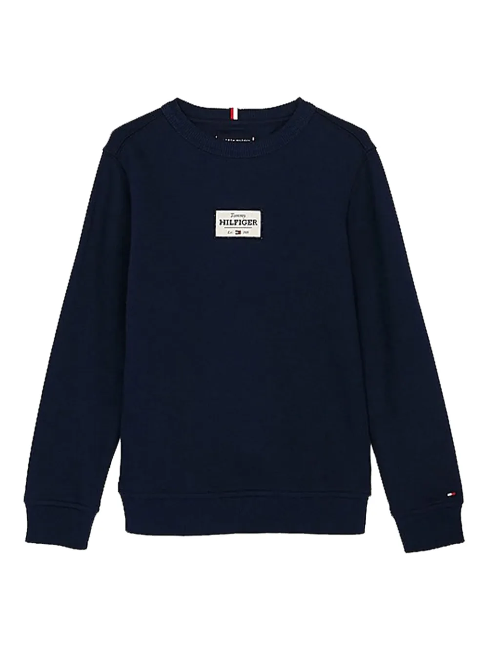 Tommy Hilfiger Junior Kids' Logo-appliqué Sweatshirt
