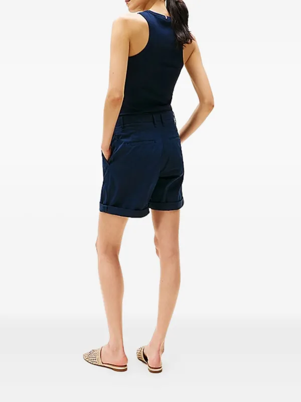 tommy hilfiger dress shorts Tommy Hilfiger Men's Regular-Fit Shorts - Dark Artichoke