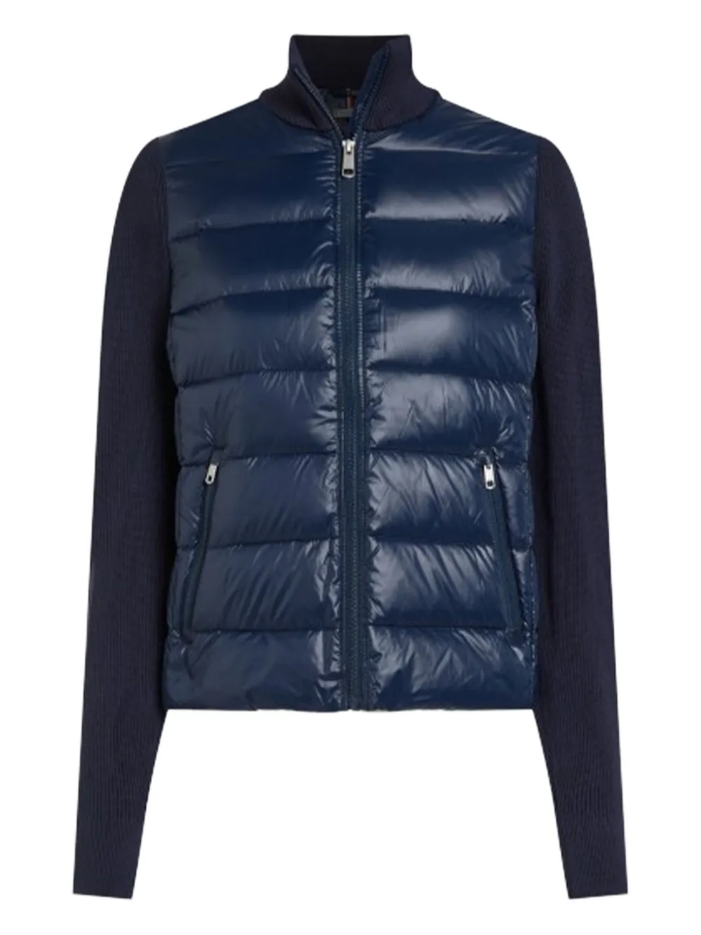 Tommy Hilfiger Donsjack met contrasterende mouwen Blauw
