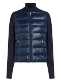 Tommy Hilfiger contrast-sleeve puffer jacket - Blue