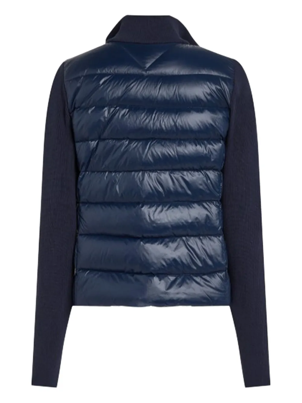 Tommy Hilfiger Donsjack met contrasterende mouwen Blauw
