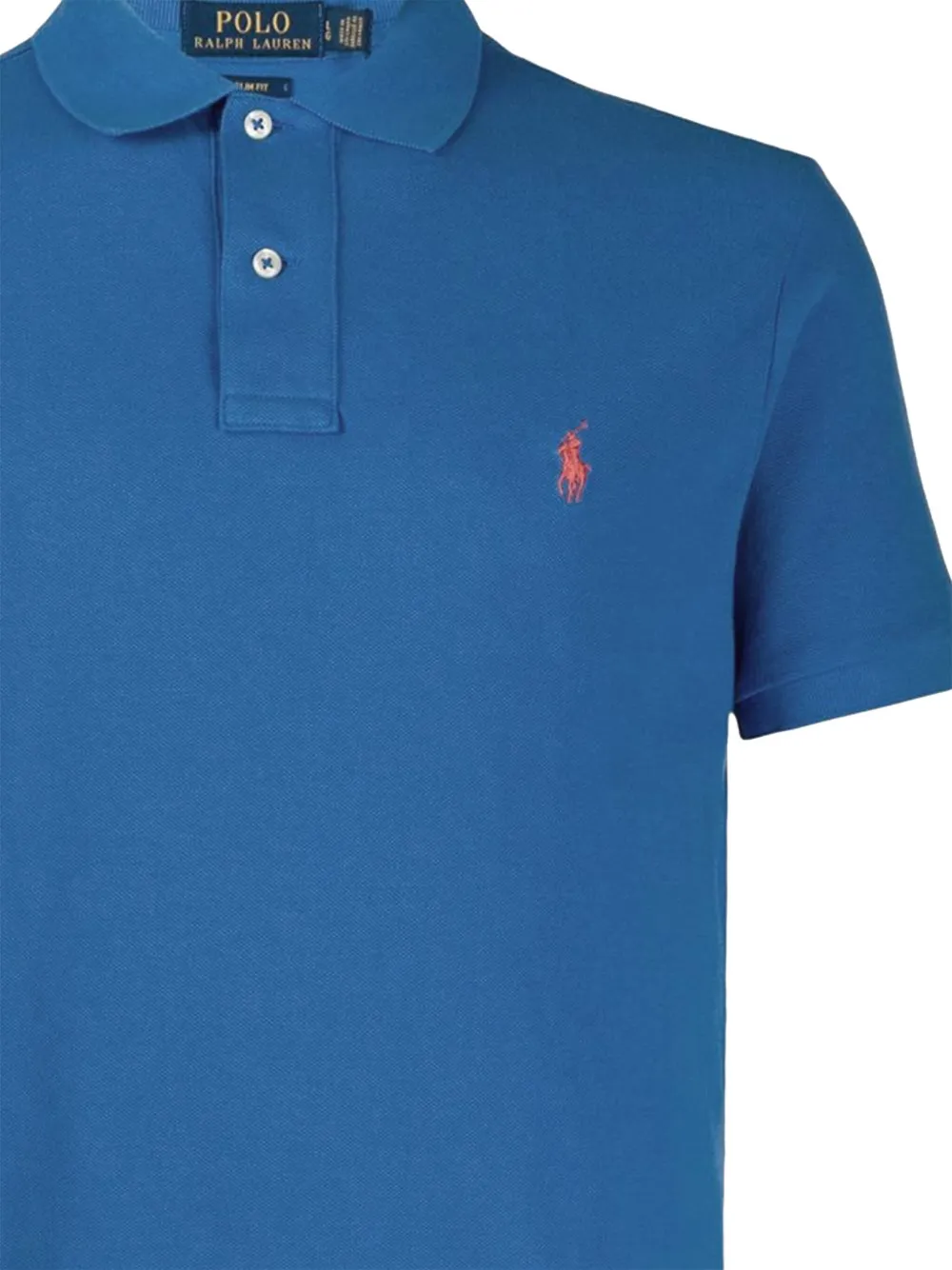 Polo Ralph Lauren Poloshirt met borduurwerk Blauw