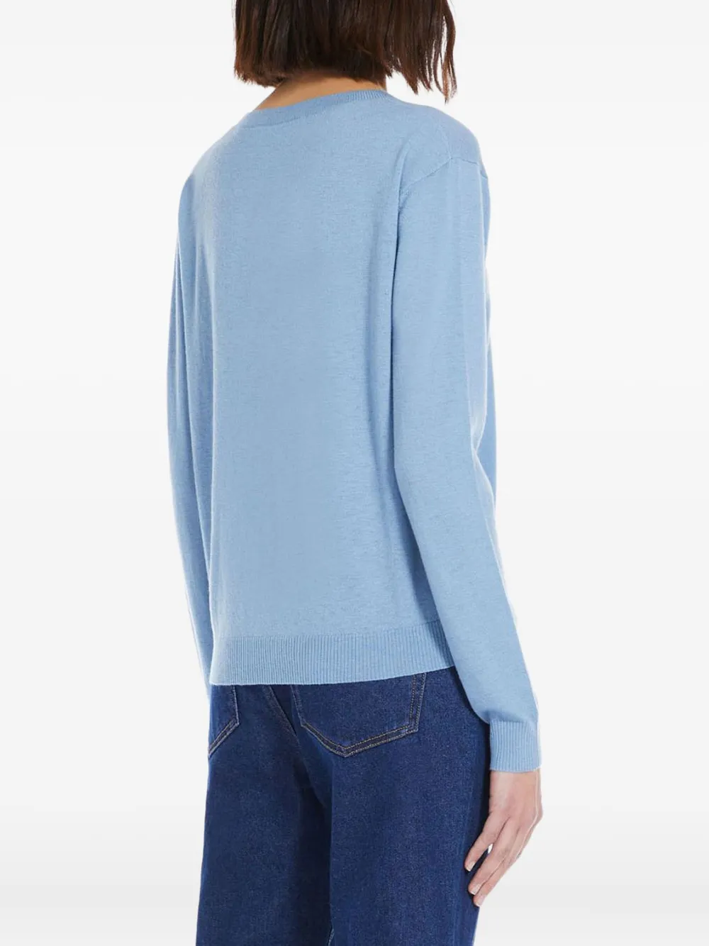 Weekend Max Mara Trui met ronde hals Blauw