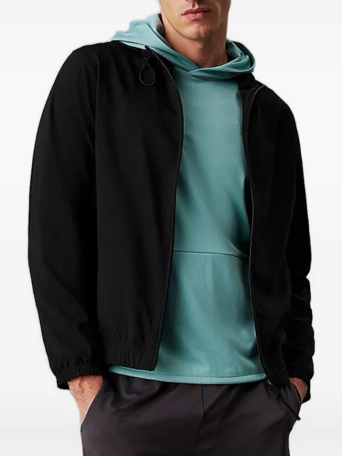 Calvin Klein logo-tape windbreaker jacket