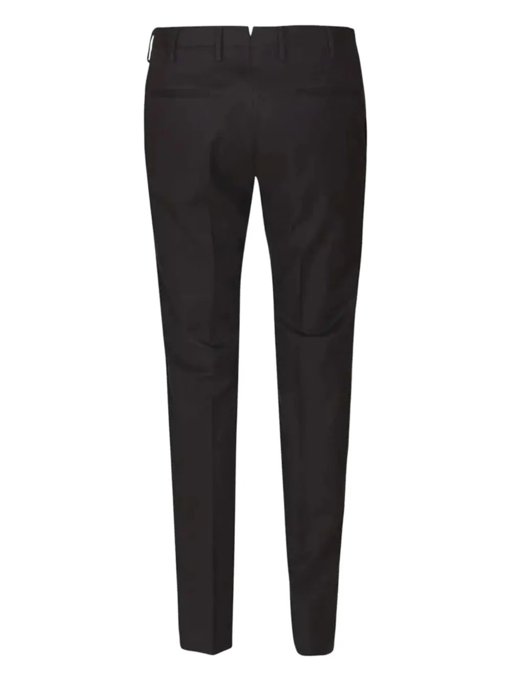 Incotex pressed-crease trousers - Zwart