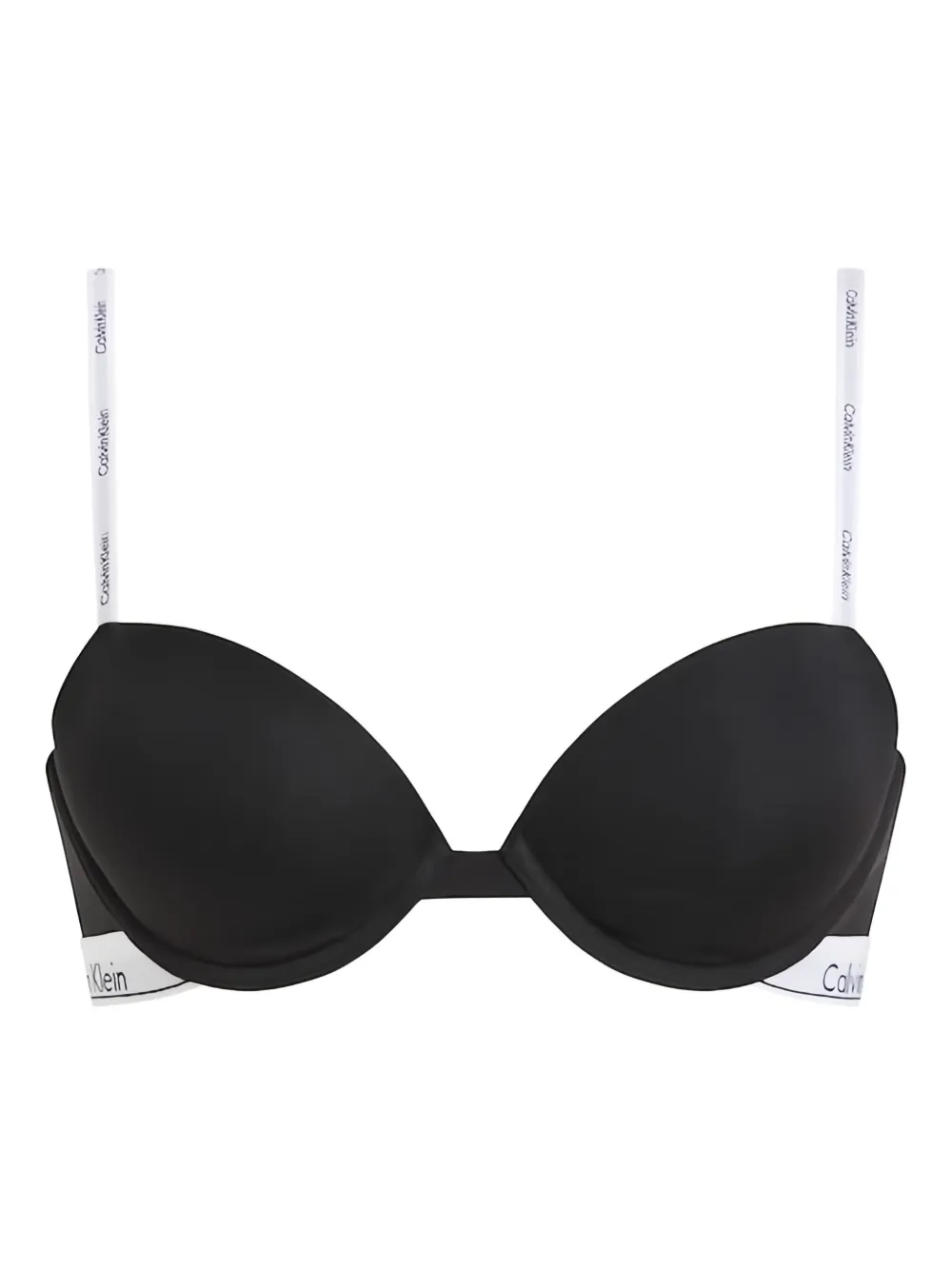 Calvin Klein bh met logodetail Zwart
