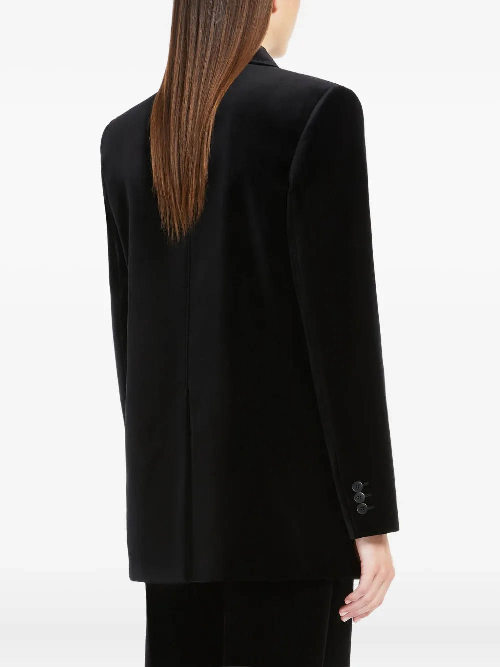 Max Mara Blazer met dubbele rij knopen Zwart