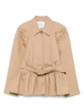 LIBEROWE peplum jacket - Neutrals