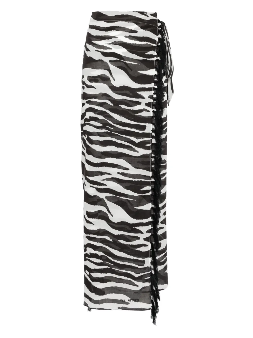 Attico Animal-print Pareo