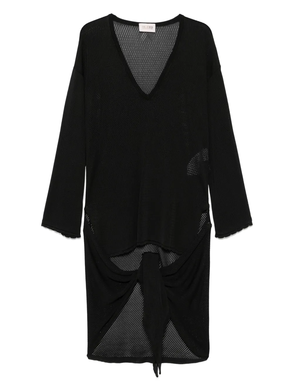 Attico Knotted Mini Dress