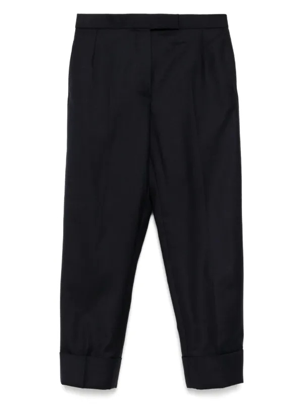 Thom Browne Classic Backstrap Trousers in Blue