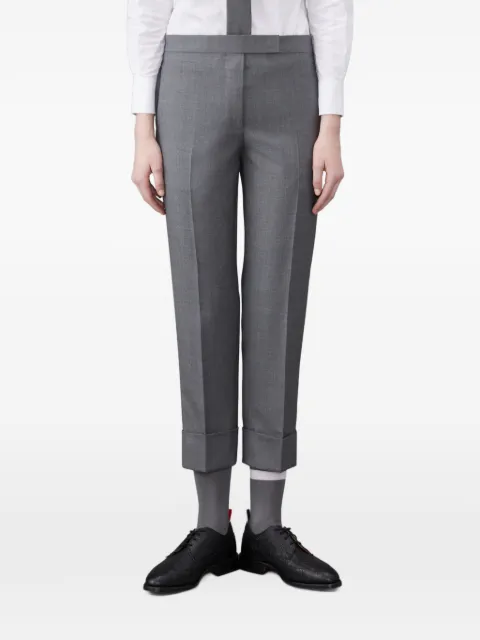 Thom Browne super 120’s twill backstrap pants