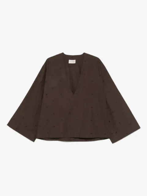The Attico v-neck blouse