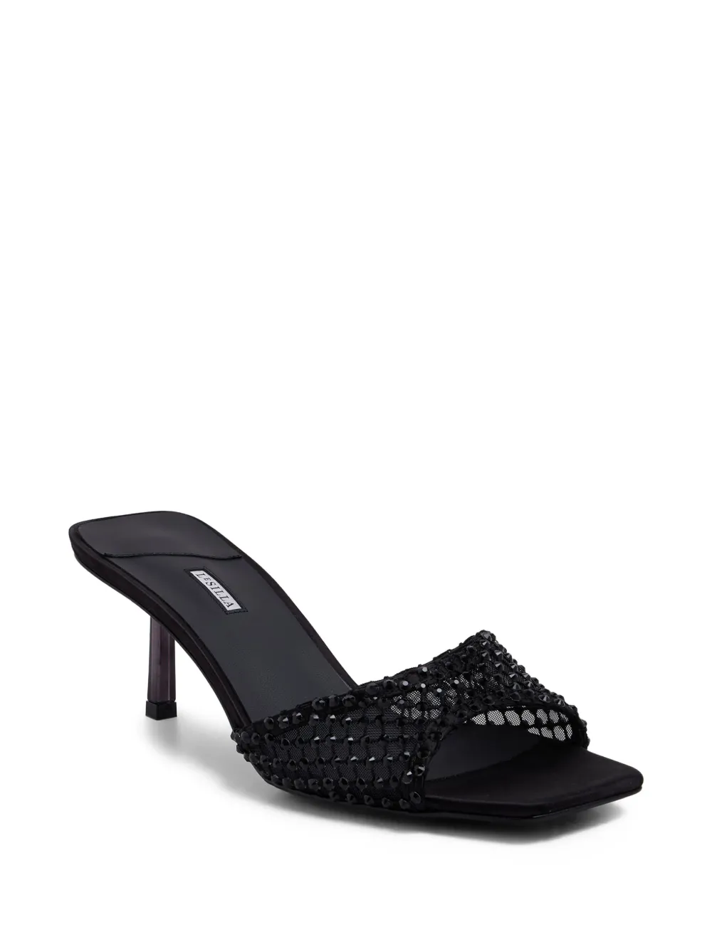 Le Silla 70mm Gilda mules Black