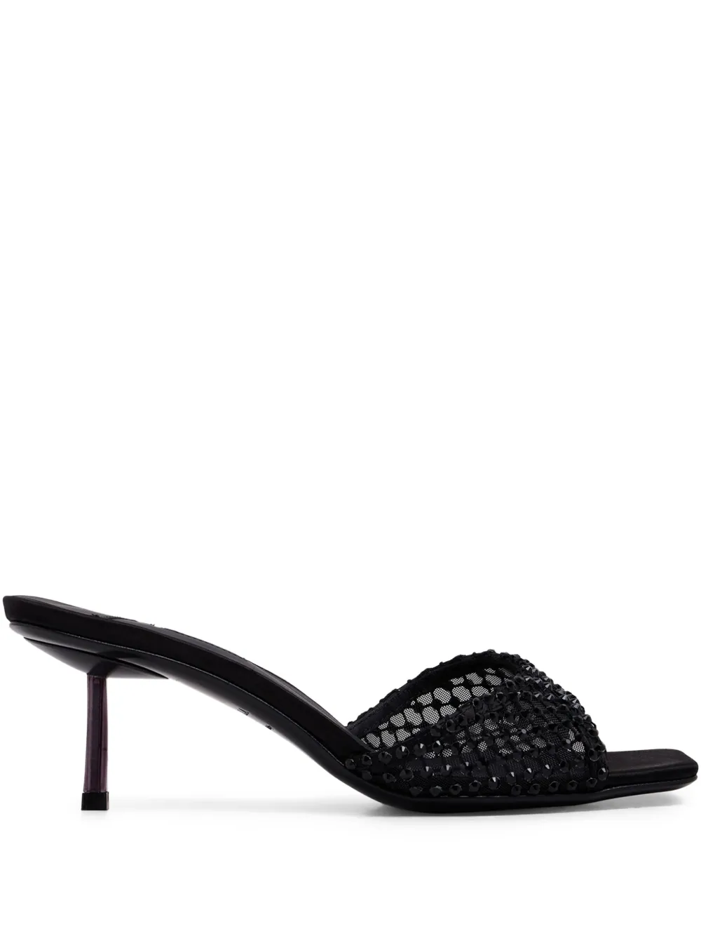 Le Silla 70mm Gilda mules Black