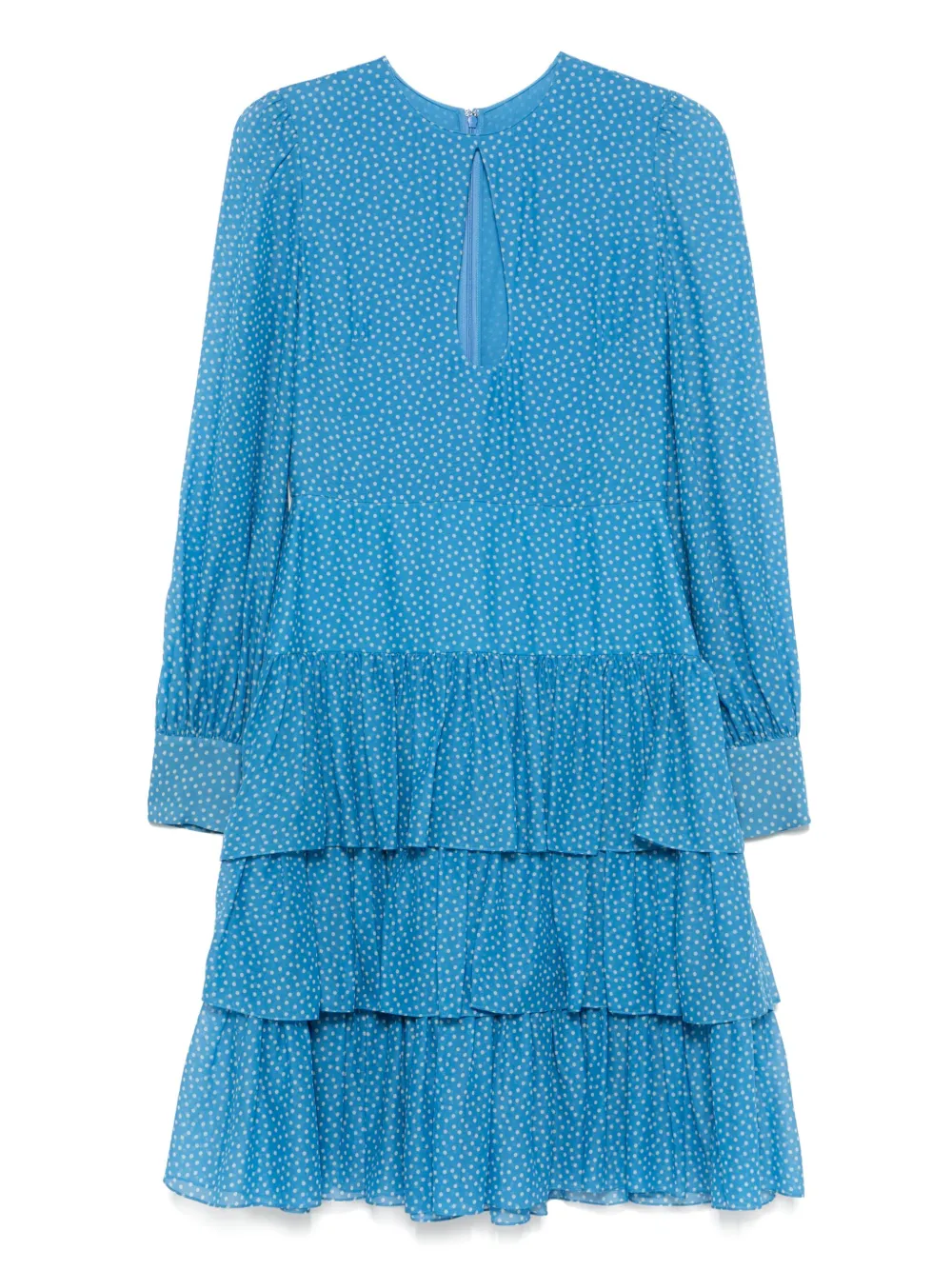 Valentino Garavani Zijden jurk Blauw