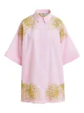 Essentiel Antwerp Hontana shirt dress - Pink
