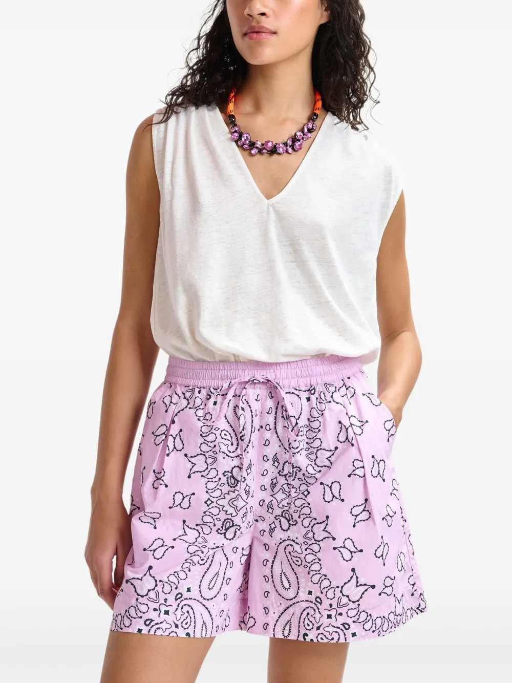 Essentiel Antwerp Hooly T-shirt Wit