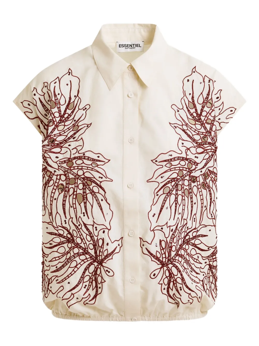 Essentiel Antwerp Hebraska blouse Beige