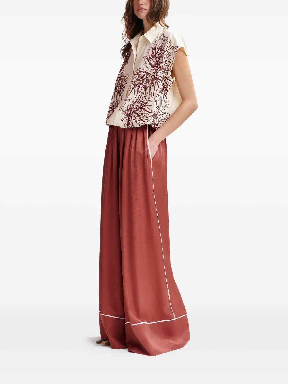 Essentiel Antwerp Hebraska blouse - Beige