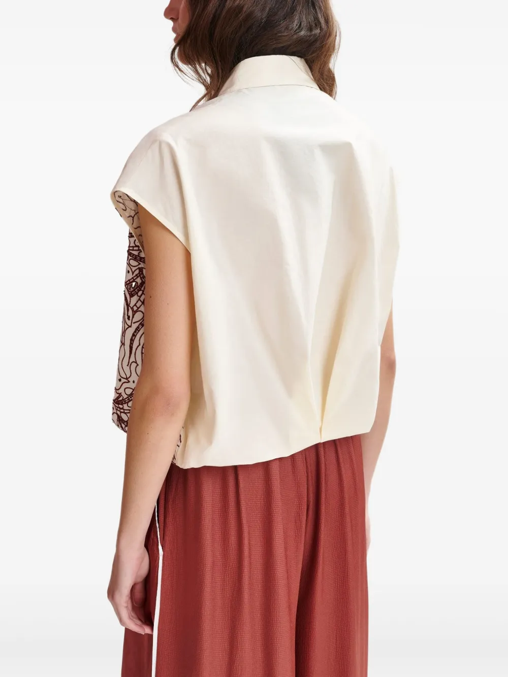 Essentiel Antwerp Hebraska blouse Beige