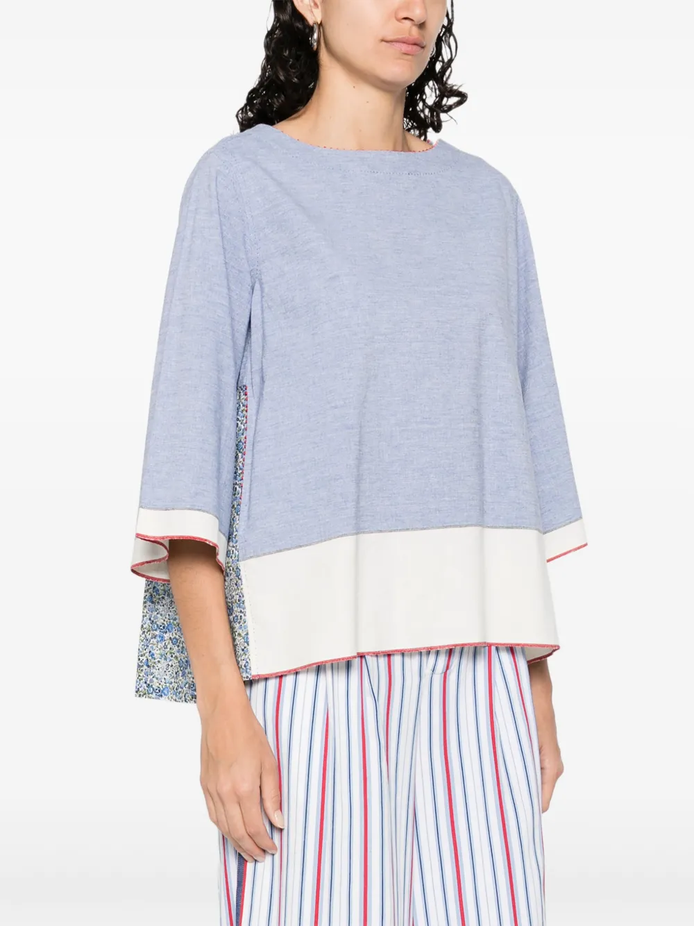 PÉRO BOAT-NECK BLOUSE