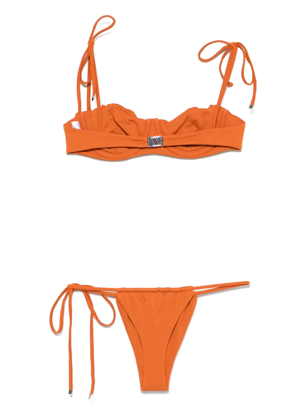 The Attico ruched-detailing bikini | Bikinis | Image 2