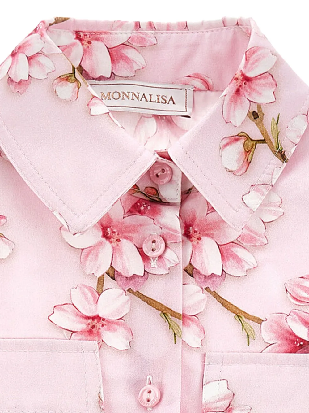Monnalisa Shirt met print Roze