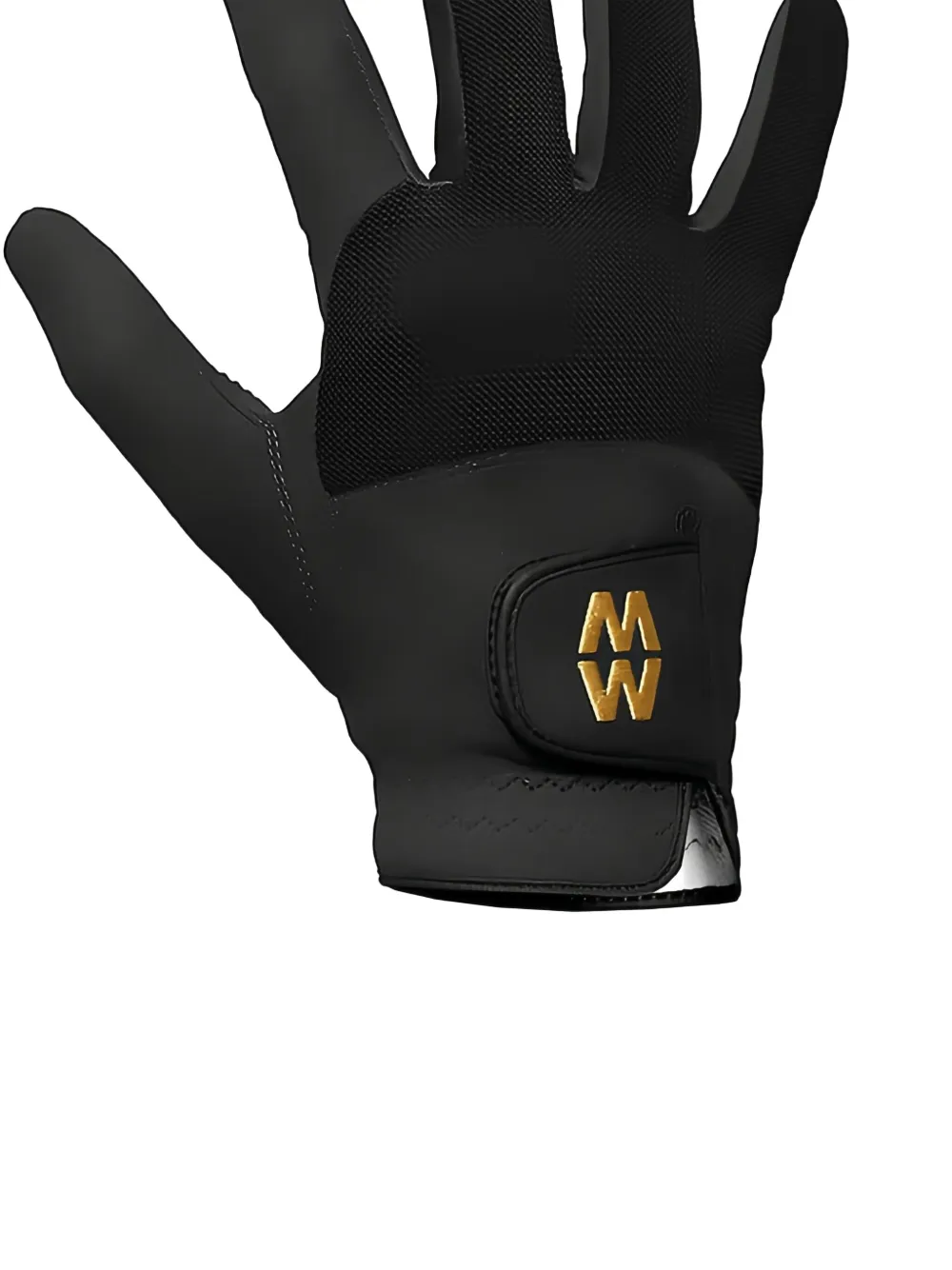 LORENZETTI logo-print gloves - Zwart