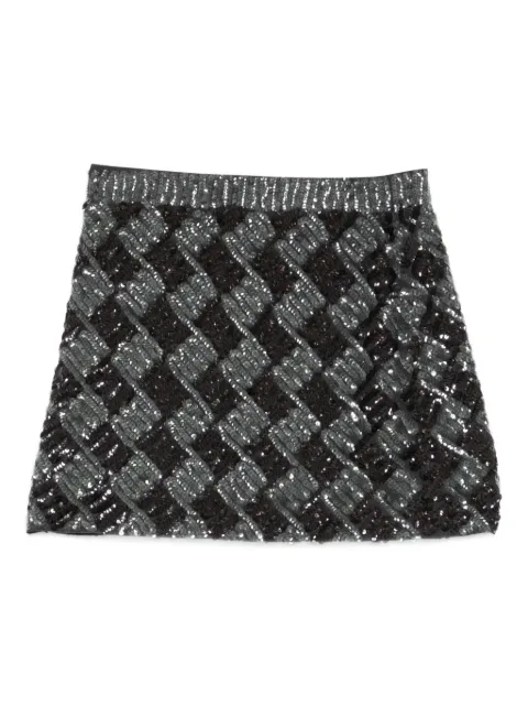 P.A.R.O.S.H. sequin-embellished mini skirt 