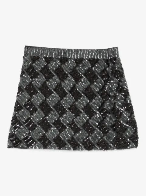 P.A.R.O.S.H. sequin-embellished mini skirt 