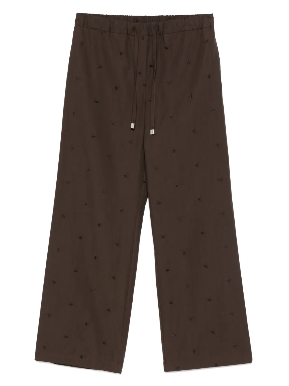 The Attico Straight broek Bruin