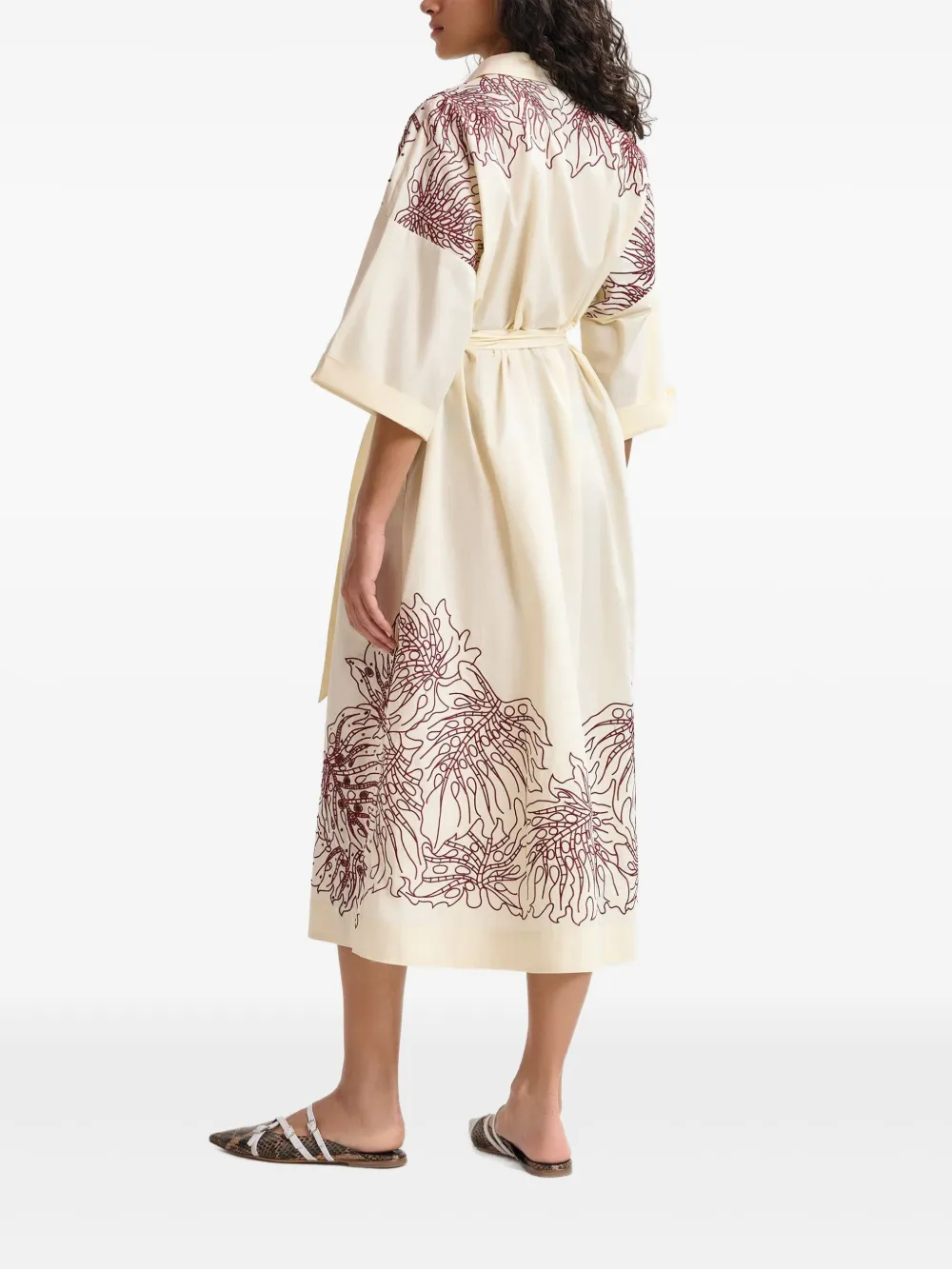Essentiel Antwerp Hanchor blousejurk Beige