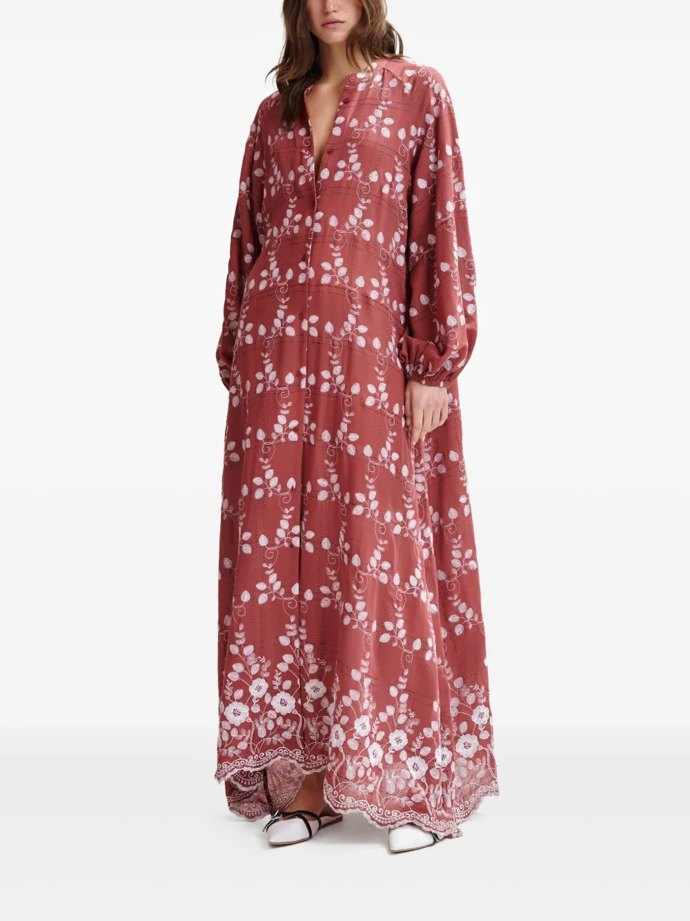 Essentiel Antwerp Blousejurk - Bruin