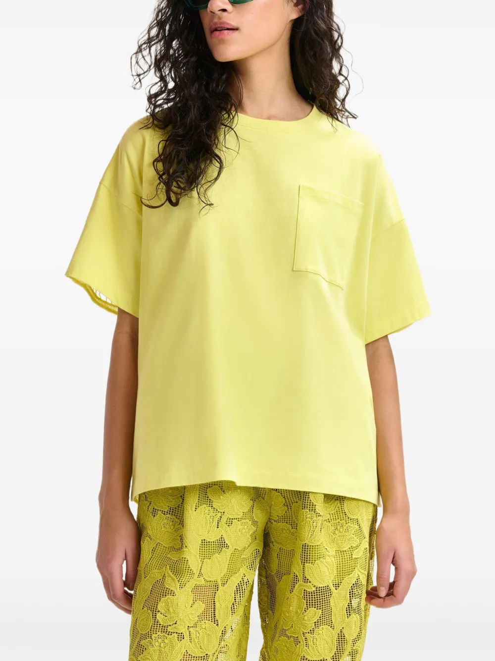 Essentiel Antwerp Hintern T-shirt Geel