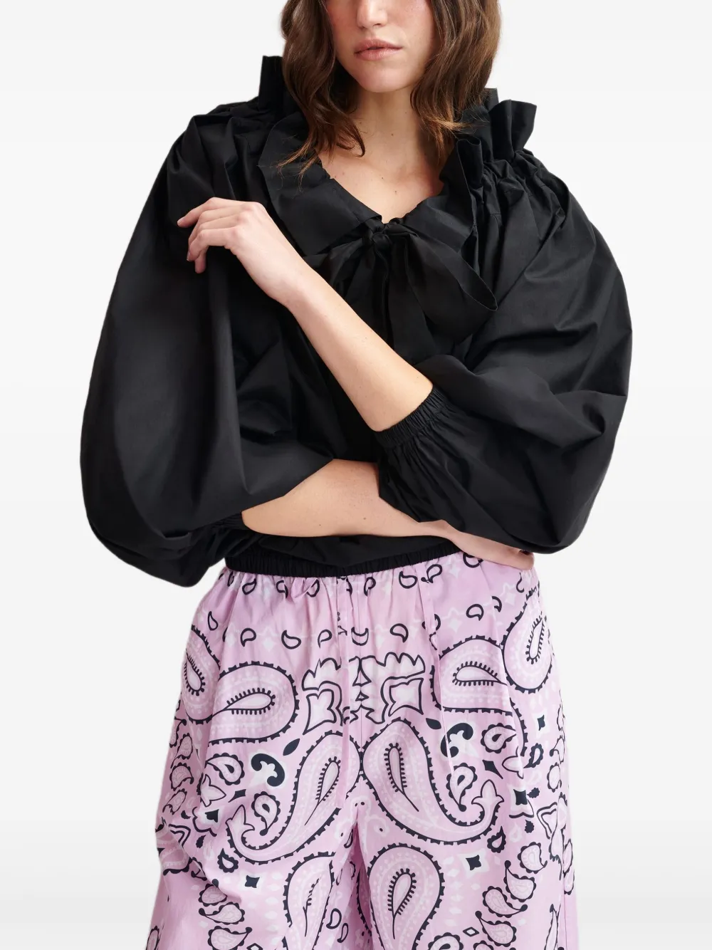 Essentiel Antwerp Haquiri blouse Zwart
