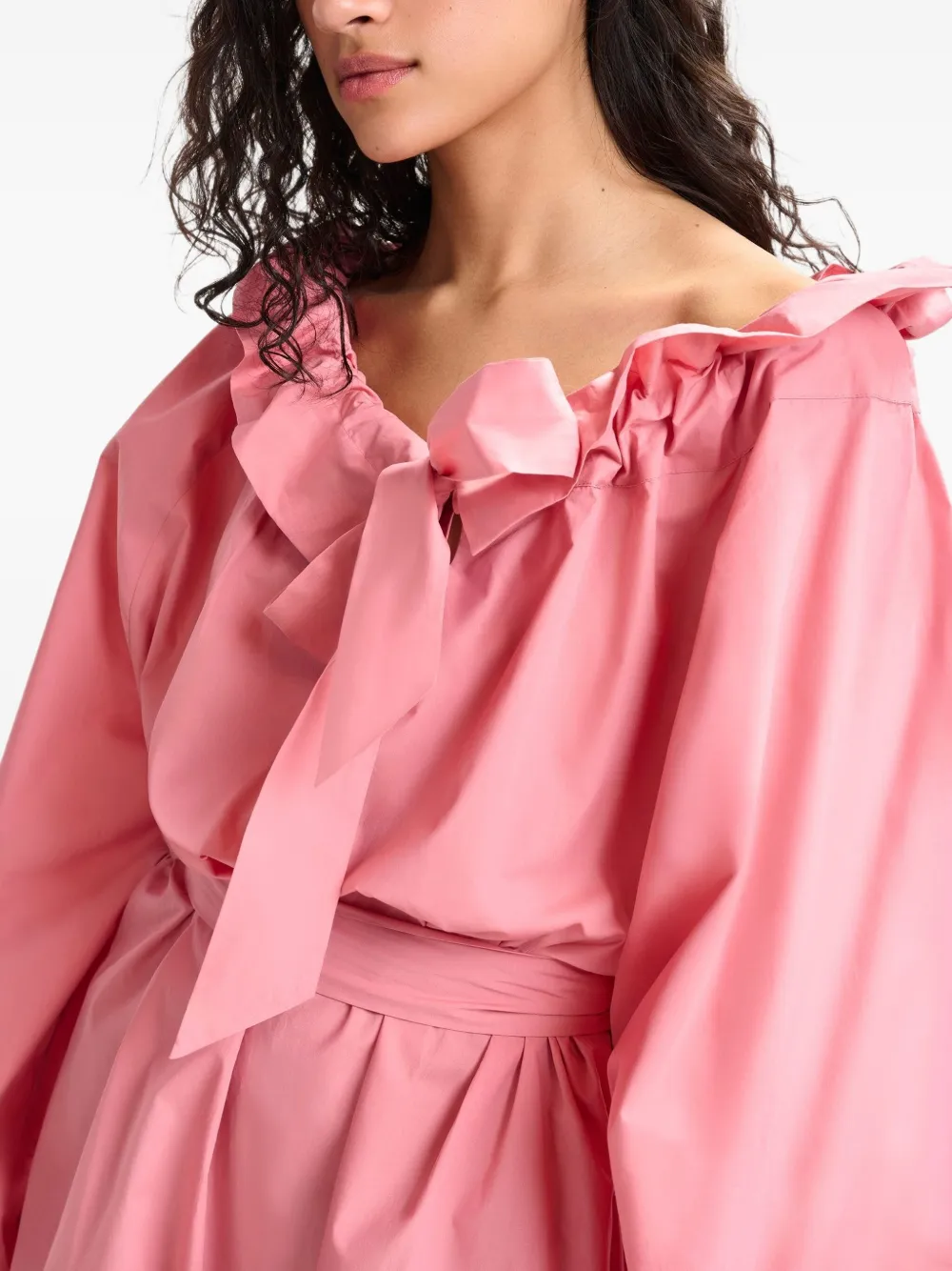 Essentiel Antwerp Hojito maxi-jurk Roze