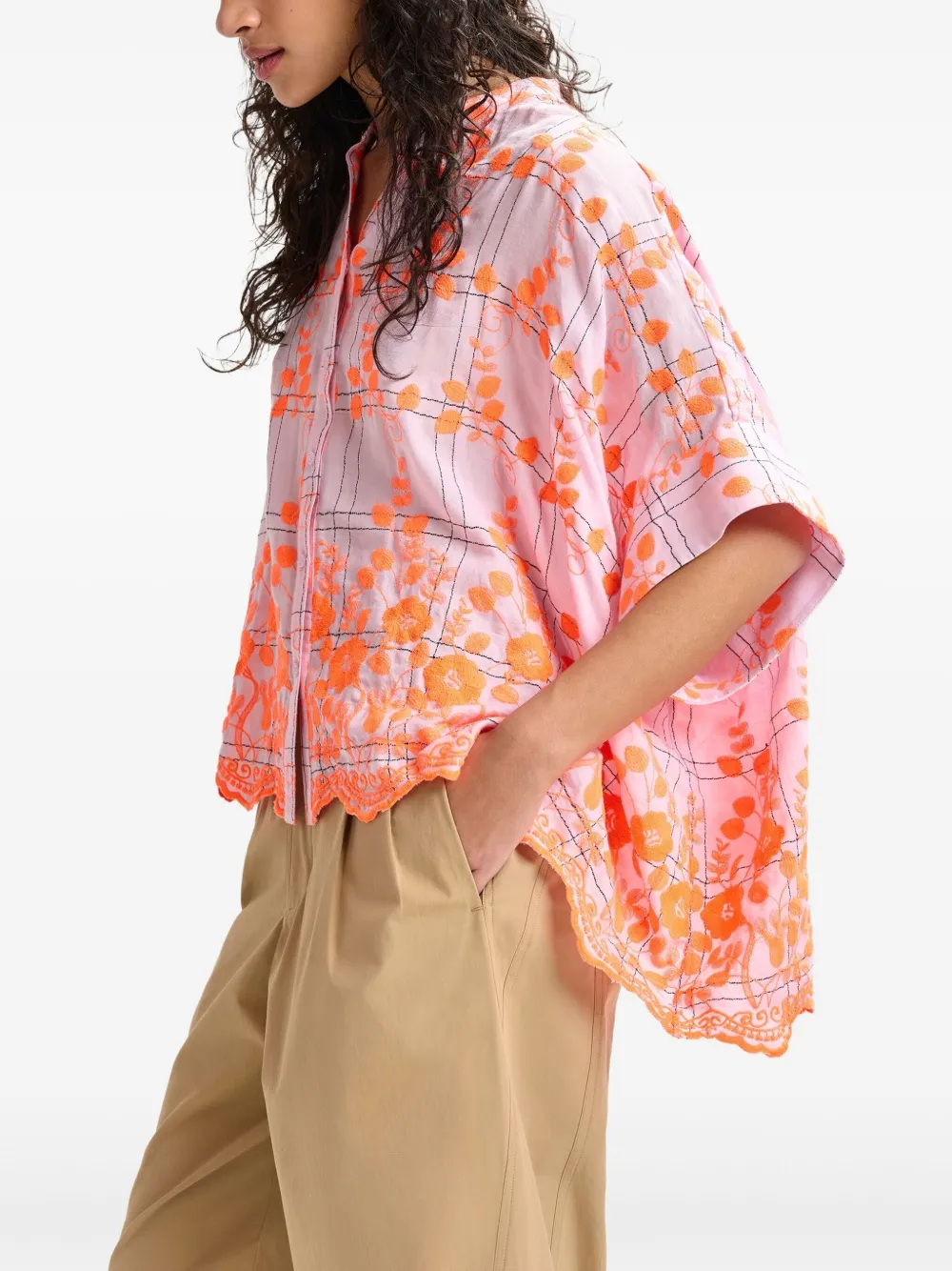 Essentiel Antwerp Hacramento blouse Roze