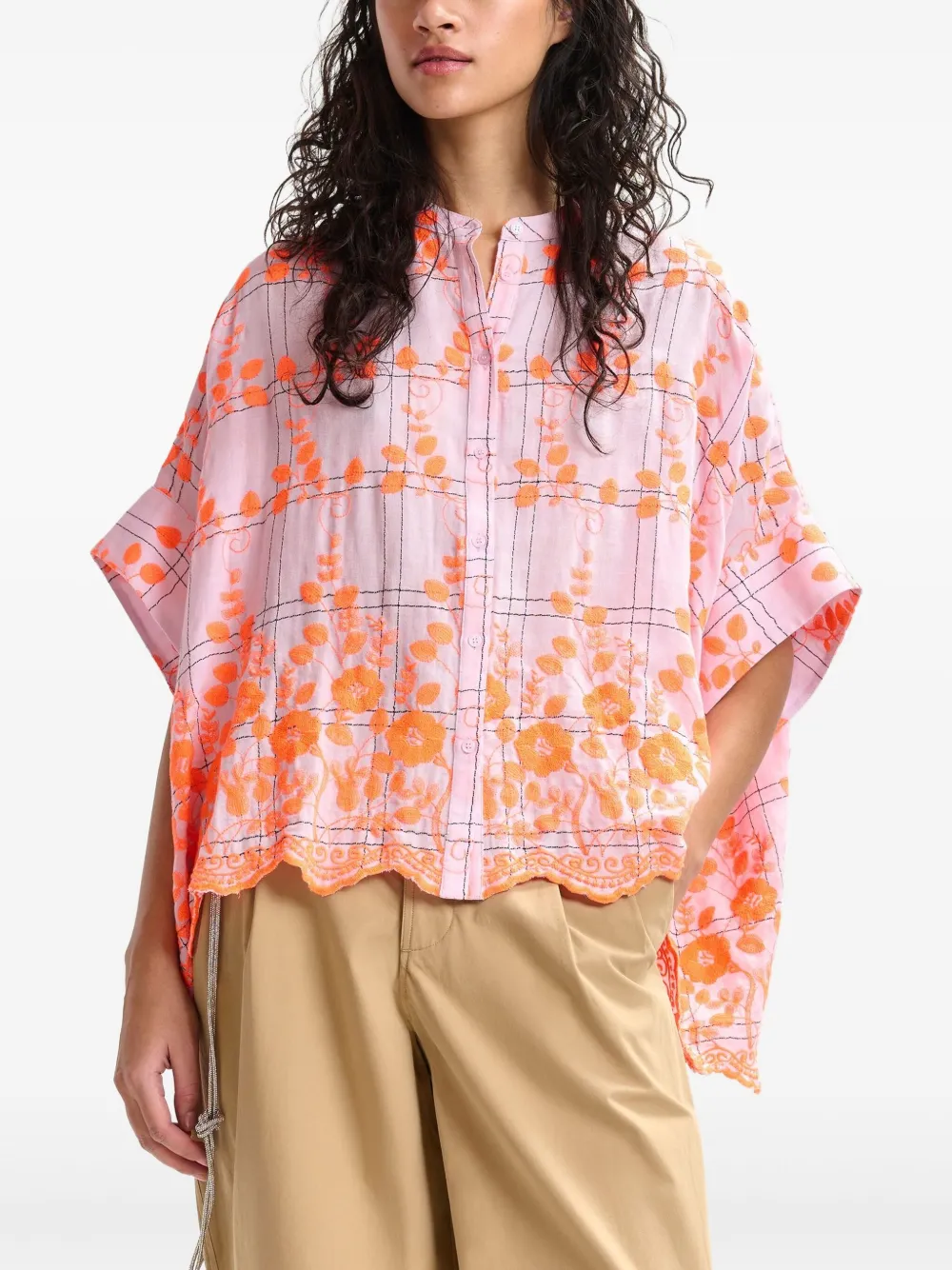 Essentiel Antwerp Hacramento blouse Roze