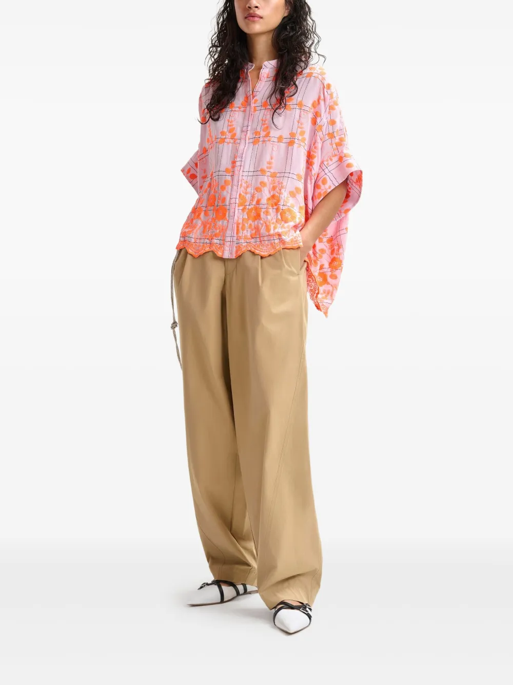 Essentiel Antwerp Hacramento blouse - Roze
