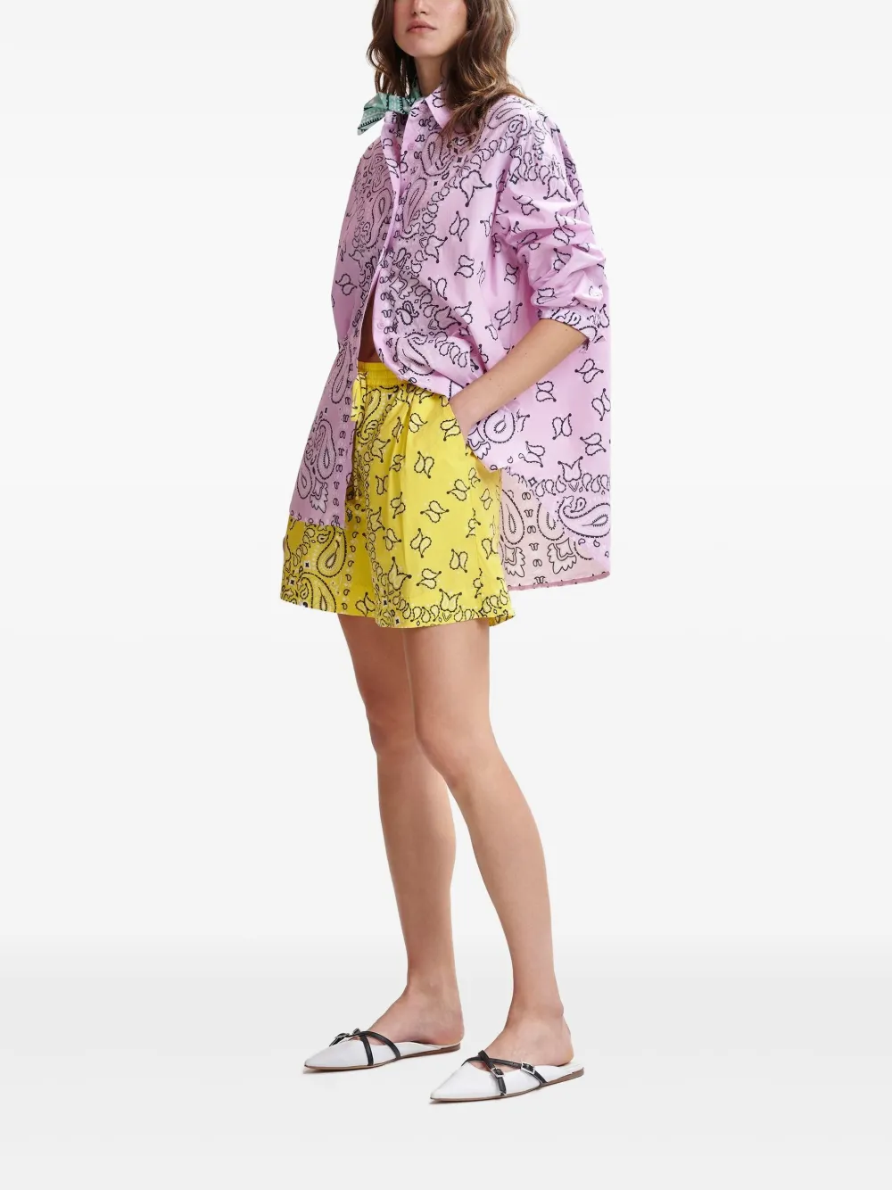 Essentiel Antwerp Hissels shorts Geel