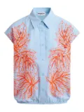 Essentiel Antwerp Hebraska shirt - Blue