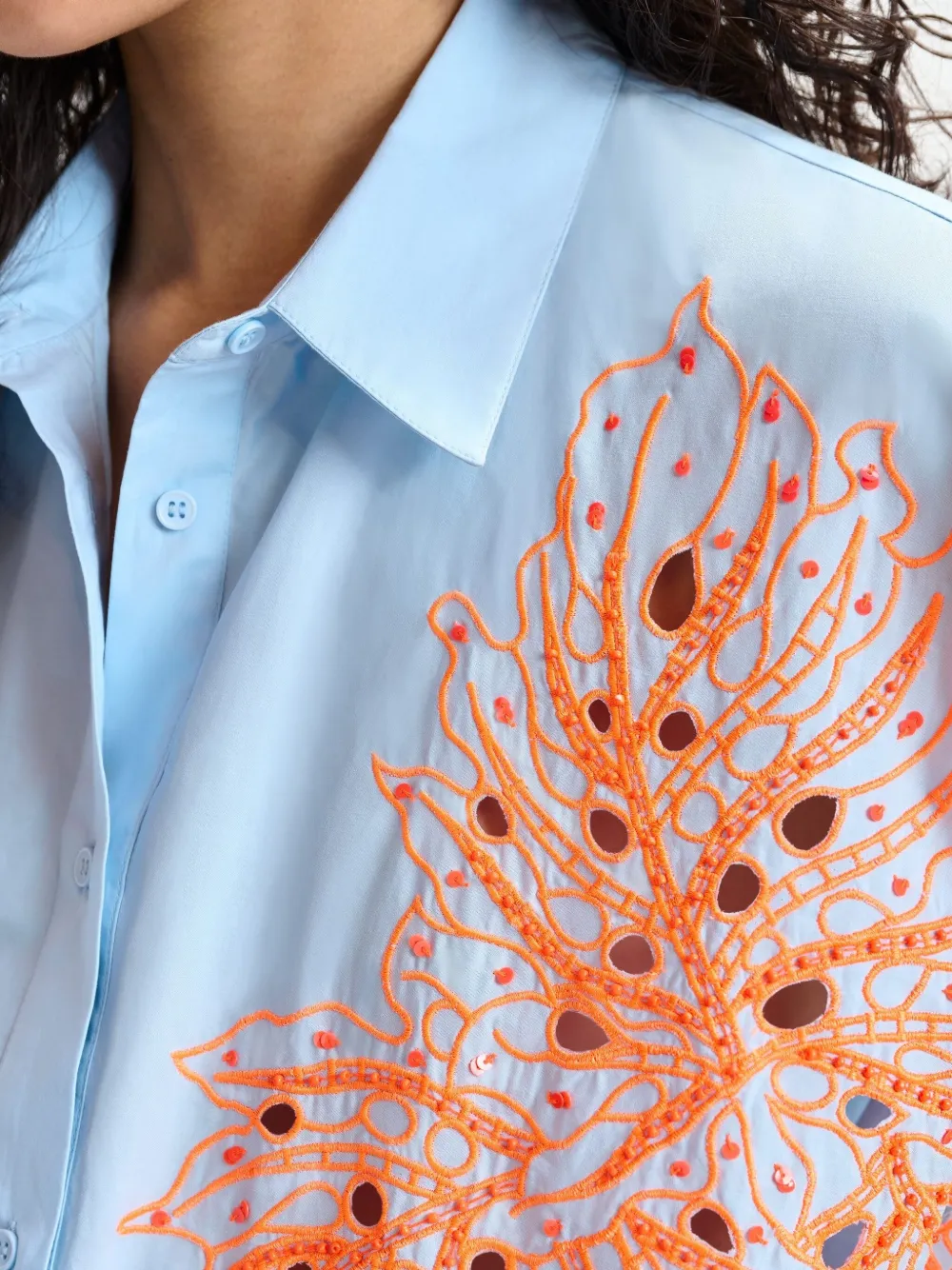 Essentiel Antwerp Hebraska blouse Blauw