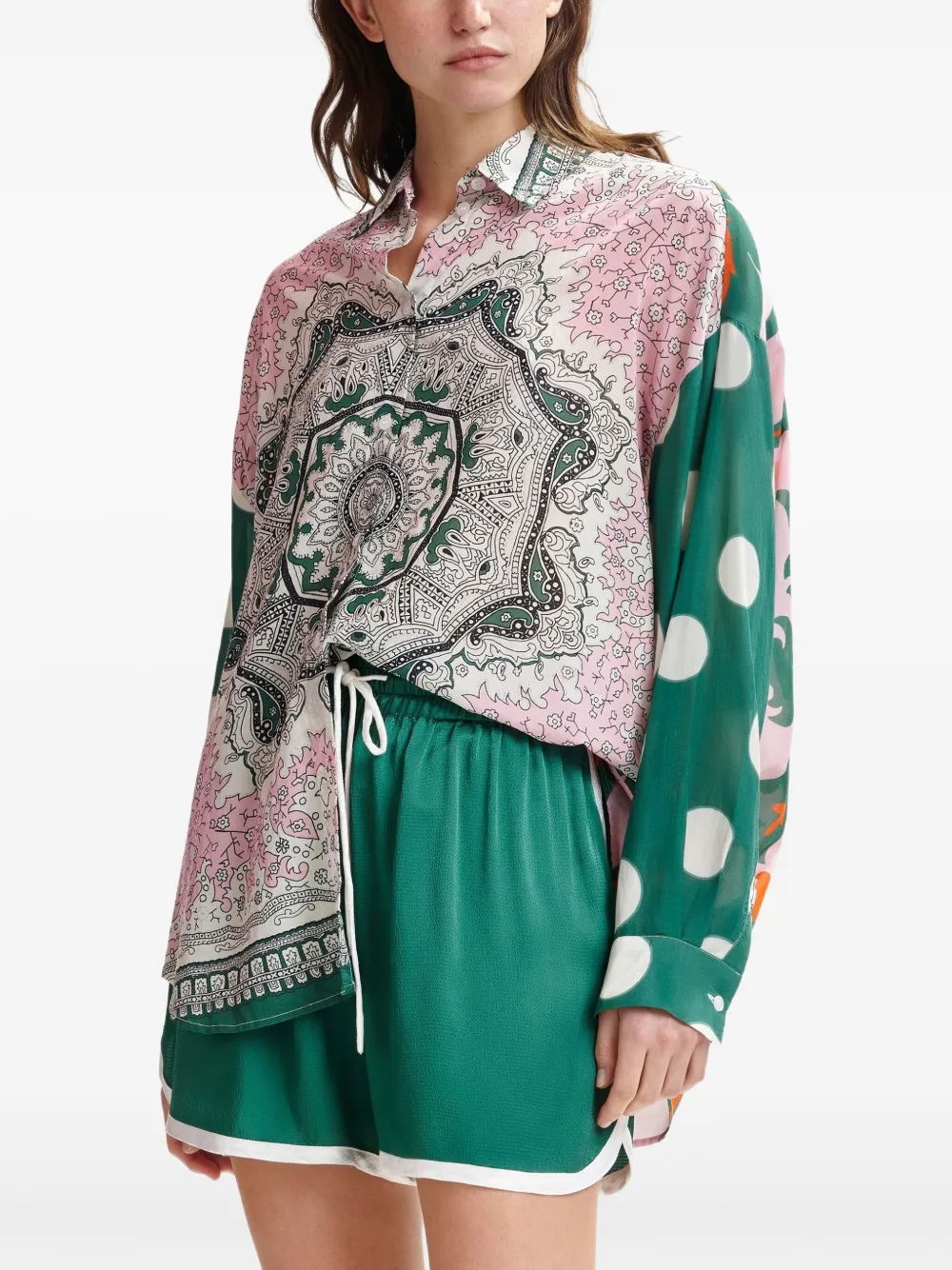 Essentiel Antwerp Houisiana blouse Groen