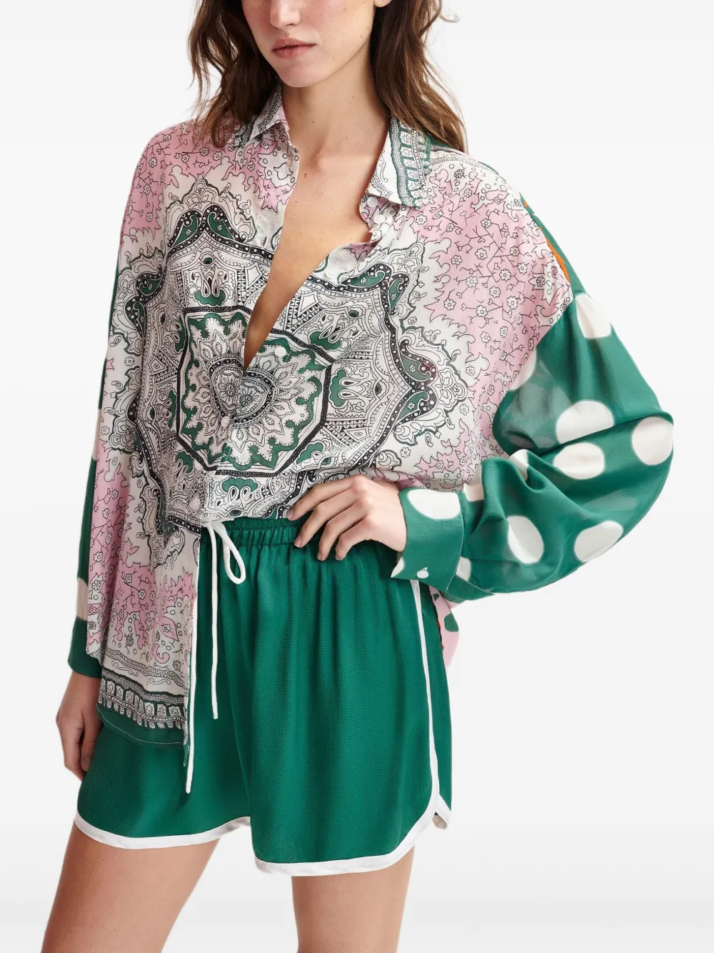 Essentiel Antwerp Houisiana blouse Groen