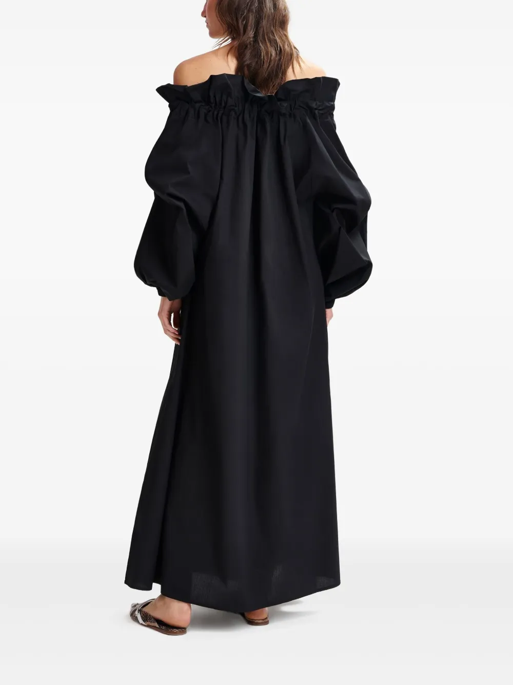 Essentiel Antwerp Hojito maxi-jurk Zwart