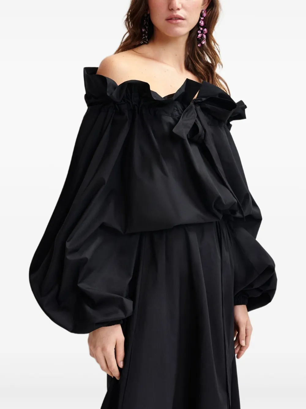 Essentiel Antwerp Hojito maxi-jurk Zwart