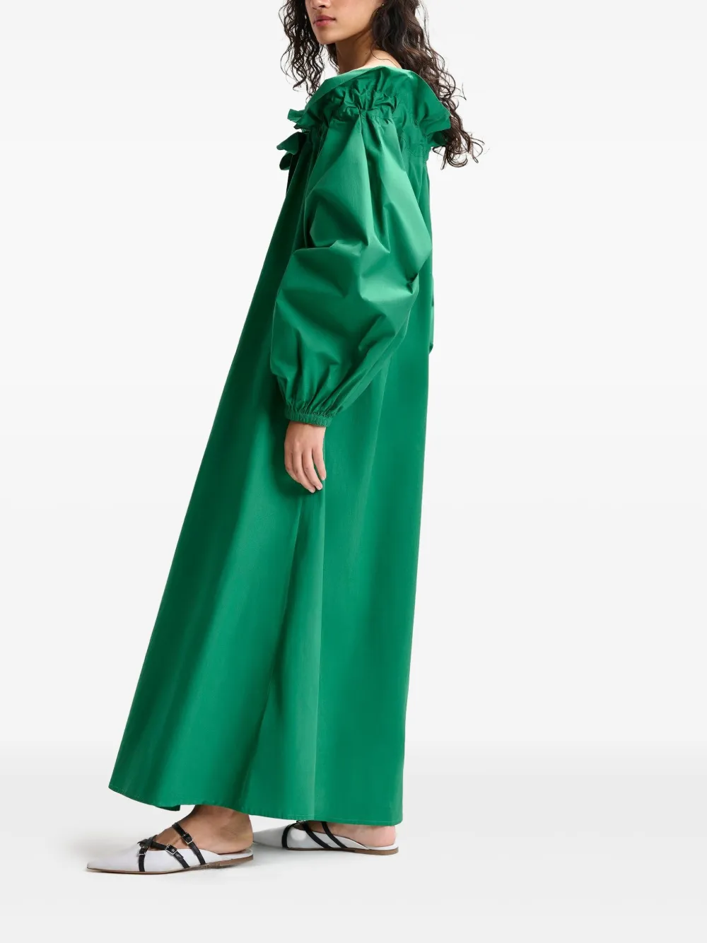 Essentiel Antwerp Hojito maxi-jurk Groen
