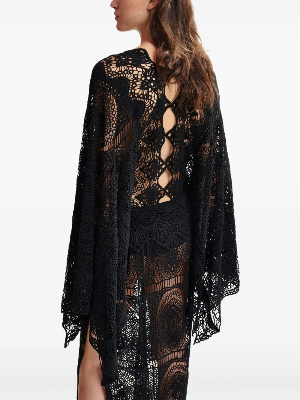 Essentiel Antwerp Hissouri maxi-jurk Zwart