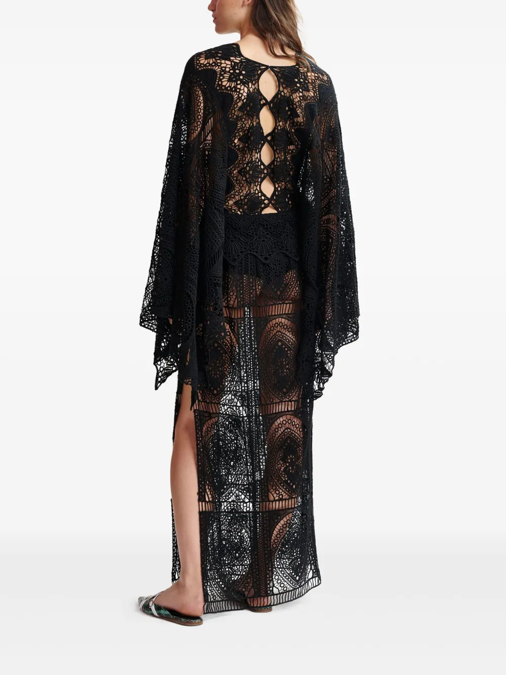 Essentiel Antwerp Hissouri maxi-jurk Zwart